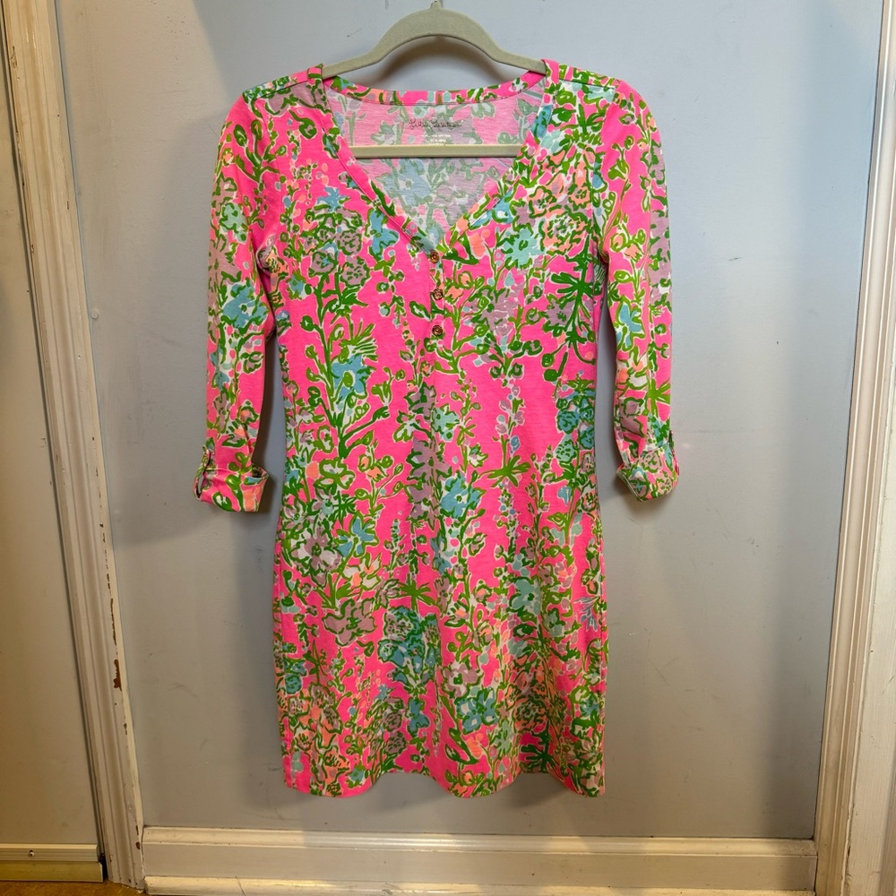 Lilly Pulitzer Flamingo Pink Southern Charm Palmetto